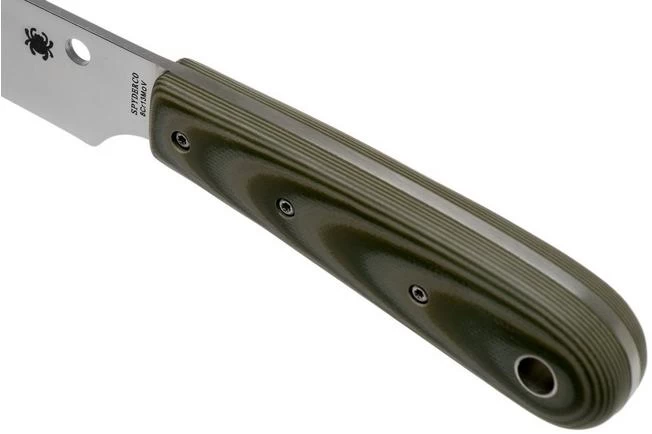 Spyderco Bow River FB64GPOD OD Green Fixed Knife, Phil Wilson Design 7 Spyderco Bow River FB64GPOD OD Green Fixed Knife, Phil Wilson Design - Image 5