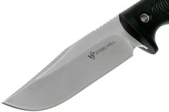 Steel Will Roamer 315-1BK Black Fixed Knife -Optimal Knife Shop SWK R315 1BK 03 steel will knives