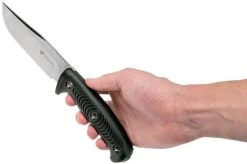 Steel Will Roamer 315-1BK Black Fixed Knife -Optimal Knife Shop SWK R315 1BK 06 steel will knives