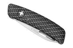 Swiza D01 Swiss Pocket Knife, Carbon Fibre Print -Optimal Knife Shop SZD01 C 04 swiza