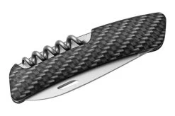 Swiza D01 Swiss Pocket Knife, Carbon Fibre Print -Optimal Knife Shop SZD01 C 05 swiza