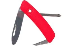 Swiza J02 Junior Swiss Pocket Knife, Red