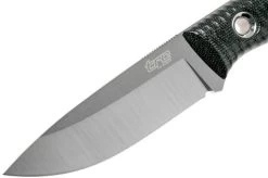 TRC Knives Classic Freedom, Black Canvas Micarta Outdoor Knife -Optimal Knife Shop TI CF MICBK 03 trc knives