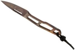 TRC Knives Speed Demon, M390 Apocalypse Finish 2022 Biohazard Edition, Neck Knife -Optimal Knife Shop TI SD M390 APO 04 trc knives