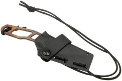 TRC Knives Speed Demon, M390 Apocalypse Finish 2022 Biohazard Edition, Neck Knife -Optimal Knife Shop TI SD M390 APO 06 trc knives