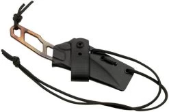 TRC Knives Speed Demon, M390 Apocalypse Finish 2022 Biohazard Edition, Neck Knife -Optimal Knife Shop TI SD M390 APO 07 trc knives