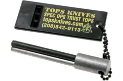 TOPS Knives B.O.B. Fieldcraft 154CM Blue/Black G10 BROS-154-BB Bushcraft Knife -Optimal Knife Shop TK BROS 154 BB 09 tops knives