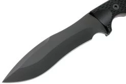 Spartan Blades Ronin Shinto, Black Blade, Black Handle, Outdoor Knife -Optimal Knife Shop USSB47BKBKNLBK 03 spartan blades