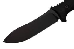 Spartan Blades Harsey Nessmuk Black SBSL005 Outdoor Knife, Bill Harsey Design -Optimal Knife Shop USSBSL005BK 03 spartan