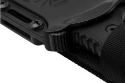 Spartan Blades Harsey Nessmuk Black SBSL005 Outdoor Knife, Bill Harsey Design -Optimal Knife Shop USSBSL005BK 08 spartan