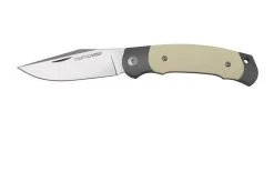 Viper Twin, V6002GI, Satin M390, Ivory G10 Pocket Knife, Fabrizio Silvestrelli Design