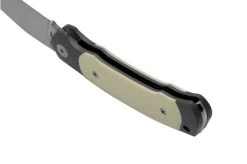 Viper Twin, V6002GI, Satin M390, Ivory G10 Pocket Knife, Fabrizio Silvestrelli Design -Optimal Knife Shop VPV6002GI 04 viper