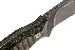 Viper Golia Evolution 4003ECB D2, Black Micarta, Fixed Knife -Optimal Knife Shop VPVT4003ECB 05 viper vpvt4003ecb 05