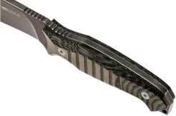 Viper Golia Evolution 4003ECB D2, Black Micarta, Fixed Knife -Optimal Knife Shop VPVT4003ECB 06 viper vpvt4003ecb 06