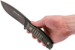 Viper Golia Evolution 4003ECB D2, Black Micarta, Fixed Knife -Optimal Knife Shop VPVT4003ECB 07 viper vpvt4003ecb 07