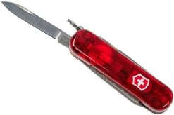 Victorinox Signature Lite, Swiss Pocket Knife, Transparant Red -Optimal Knife Shop VT0 6226 T 03 victorinox vt0 6226 t 03