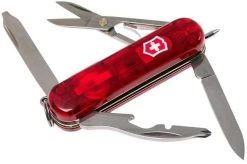 Victorinox Midnite Manager, Swiss Pocket Knife, Transparant Red