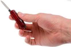 Victorinox Midnite Manager, Swiss Pocket Knife, Transparant Red -Optimal Knife Shop VT0 6366 T 05 victorinox vt0 6366 t 05