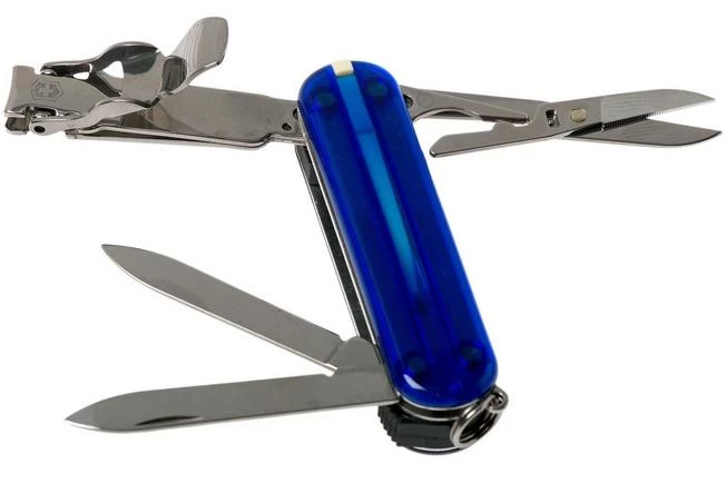 Victorinox Nail Clip 580 Translucent Blue 0.6463.T2 Swiss Pocket Knife 4 Victorinox Nail Clip 580 Translucent Blue 0.6463.T2 Swiss Pocket Knife - Image 2