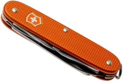 Victorinox Pioneer X Alox Tiger Orange Limited Edition 2021 0.8231.L21 Swiss Pocket Knife -Optimal Knife Shop VT0 8231 L21 04 victorinox
