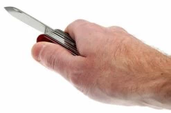 Victorinox Swisschamp (33) - Red Transparant -Optimal Knife Shop VT1 6795 T 07 victorinox swisschamp 33 rood transparant vt1 6795 t d7