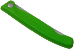 Victorinox SwissClassic 6.7836.F4B Serrated Foldable Vegetable Knife, Green -Optimal Knife Shop VT6 7836 F4B 04 victorinox