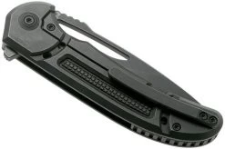 WE Knife Minax 2007C Black Pocket Knife, Ferrum Forge Design -Optimal Knife Shop WK2007C 04 we knife