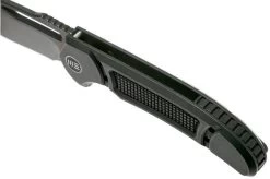 WE Knife Minax 2007C Black Pocket Knife, Ferrum Forge Design -Optimal Knife Shop WK2007C 07 we knife