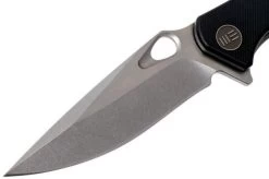 WE Knife 715F Ignition, Black G10, Stonewashed Blade, Pocket Knife -Optimal Knife Shop WK715F 03 we knife wk715f 03