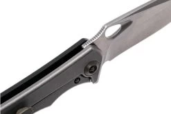 WE Knife 715F Ignition, Black G10, Stonewashed Blade, Pocket Knife -Optimal Knife Shop WK715F 06 we knife wk715f 06