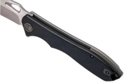 WE Knife 715F Ignition, Black G10, Stonewashed Blade, Pocket Knife -Optimal Knife Shop WK715F 07 we knife wk715f 07