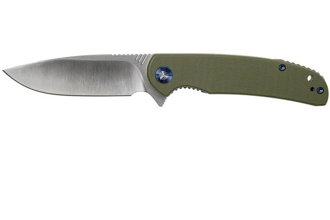 WE Knife Practic 809A Pocket Knife, Green G10 3 WE Knife Practic 809A Pocket Knife, Green G10