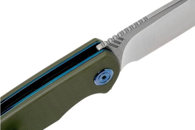 WE Knife Practic 809A Pocket Knife, Green G10 8 WE Knife Practic 809A Pocket Knife, Green G10 - Image 6