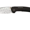WE Knife Trogon WE22002B-DS1 Black Titanium, Heimskringla Damasteel Pocket Knife 2 WE Knife Trogon WE22002B-DS1 Black Titanium, Heimskringla Damasteel Pocket Knife -Optimal Knife Shop WKWE22002B DS1 01 weknife