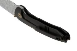 WE Knife Trogon WE22002B-DS1 Black Titanium, Heimskringla Damasteel Pocket Knife -Optimal Knife Shop WKWE22002B DS1 04 weknife
