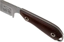 White River Knives M1 Natural Burlap Micarta Fixed Knife, Kydex Sheath -Optimal Knife Shop WRCPR BNA 05 white river knives