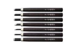 Yoshiharu H-7 Japanese Wood Carving Knives, Set Of 7