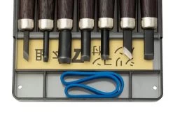 Yoshiharu H-7 Japanese Wood Carving Knives, Set Of 7 In Plastic Case 8 Yoshiharu H-7 Japanese Wood Carving Knives, Set Of 7 In Plastic Case -Optimal Knife Shop YSH 020 03 yoshiharu