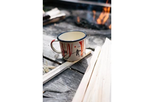 Knivesandtools Enamel Mug E-MG-L-01, Large 10 Cm, Enamel Mug 7 Knivesandtools Enamel Mug E-MG-L-01, Large 10 Cm, Enamel Mug - Image 5